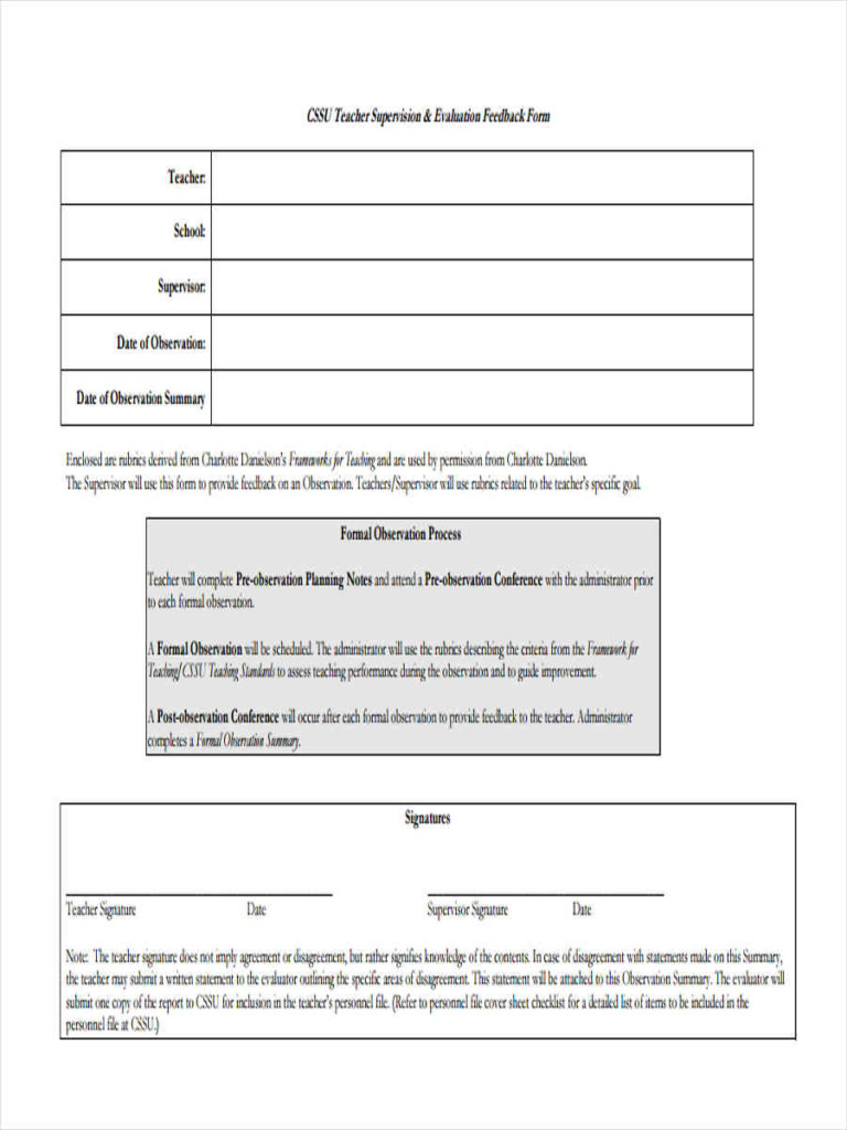 Evaluation Consent Form