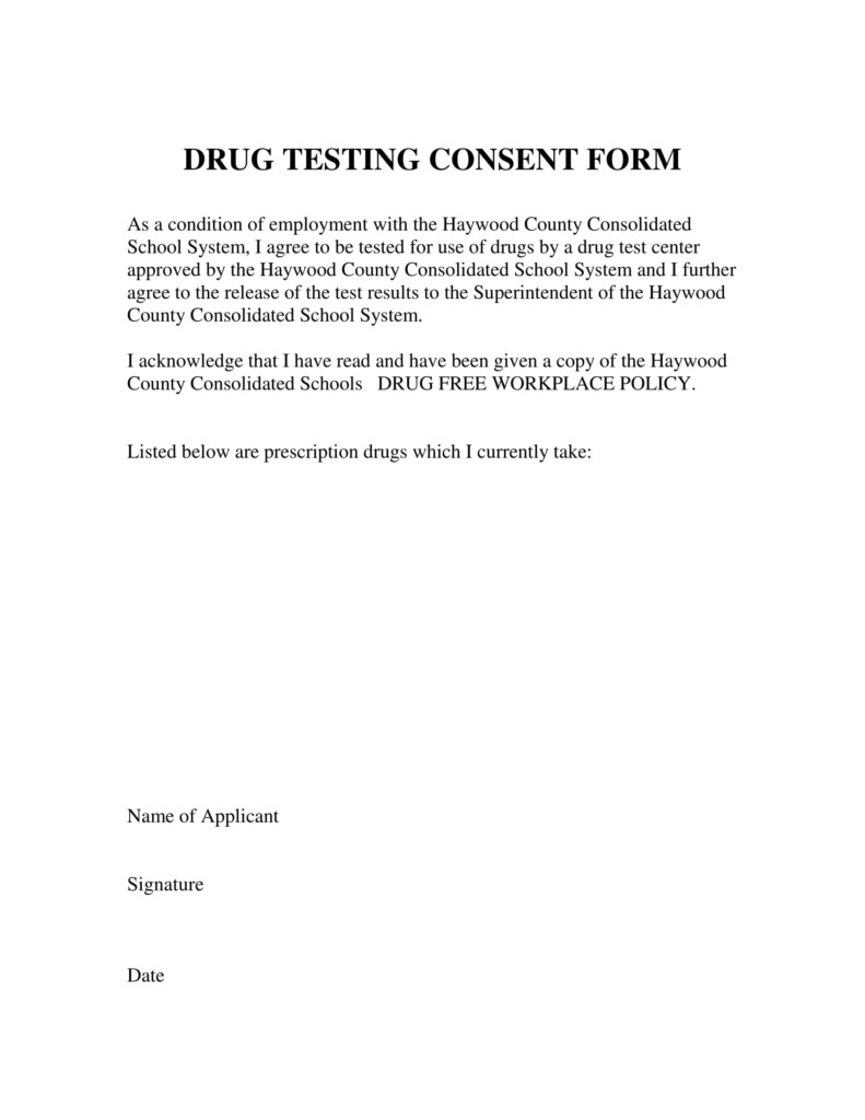 Free Gdpr Employee Consent Form Template