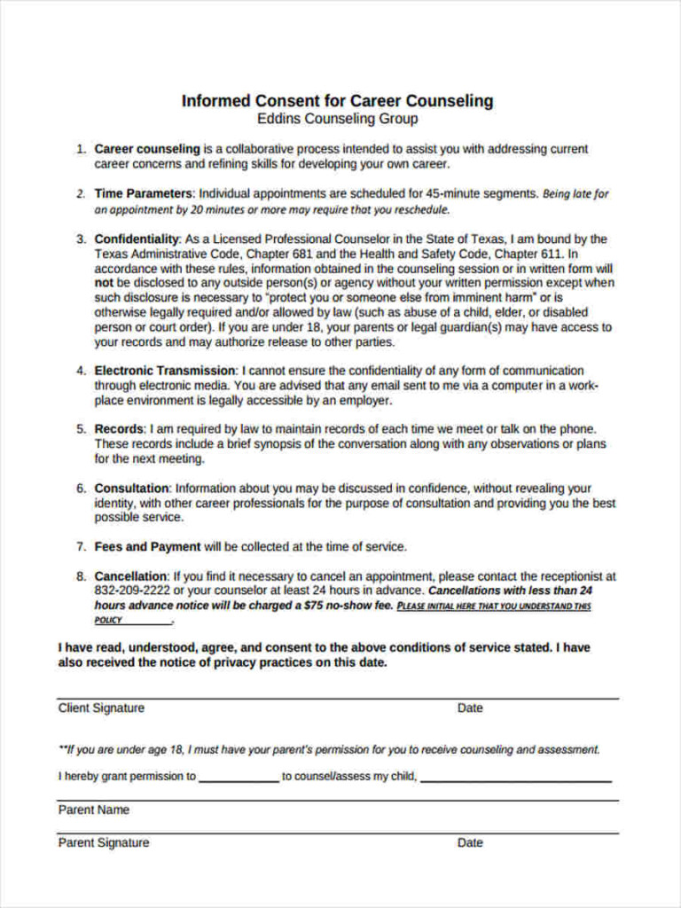 Printable Surgical Consent Form