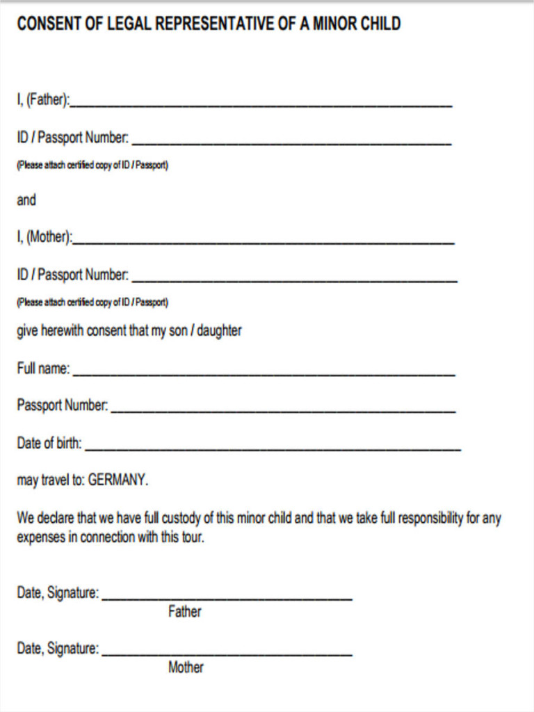 Ged Parental Consent Form