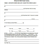 Consent Form For Minor Traveling Without Parents
