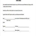 Client Consent Form Template