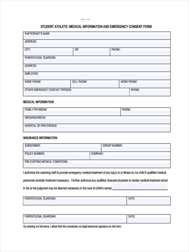 Queensland Health Consent Forms