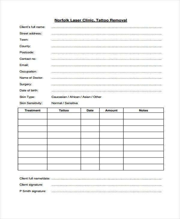 Operation Consent Form