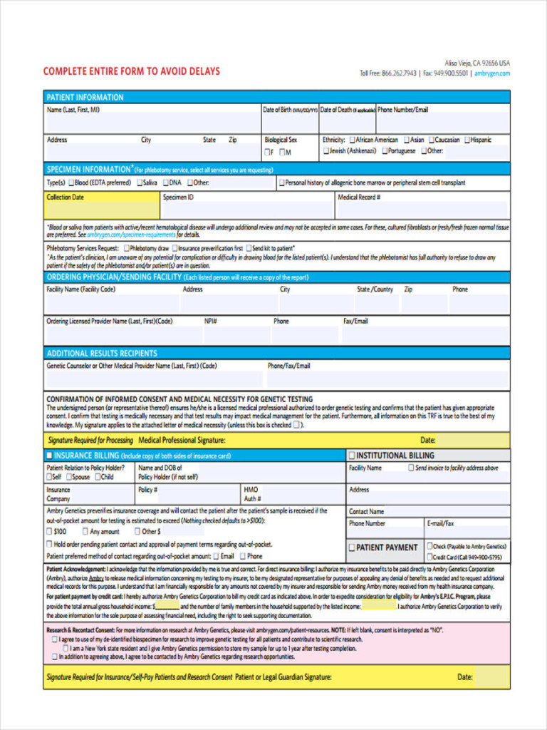 Dental Patient Consent Form