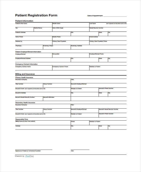 Hospital Admission Consent Form Format India