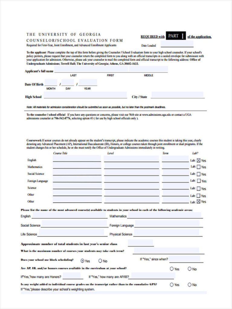 Counselling Consent Form