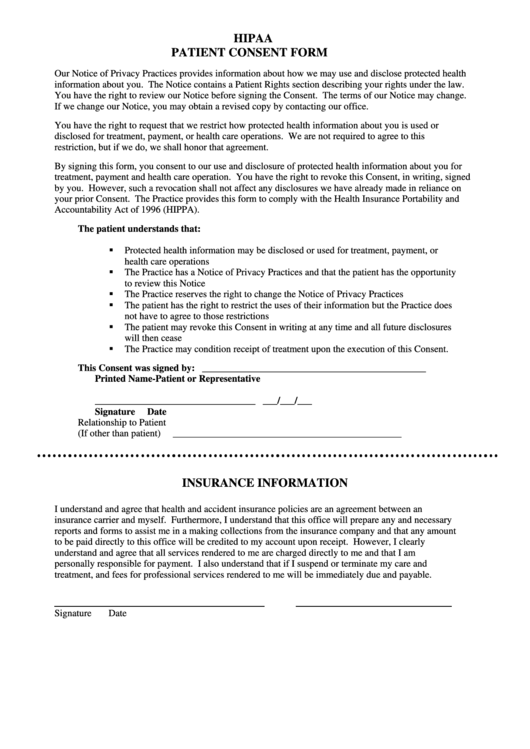 Medpro Dental Consent Forms