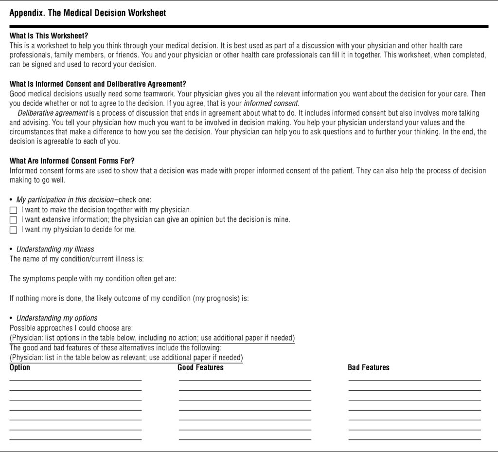 Ophthalmology Consent Forms Dos