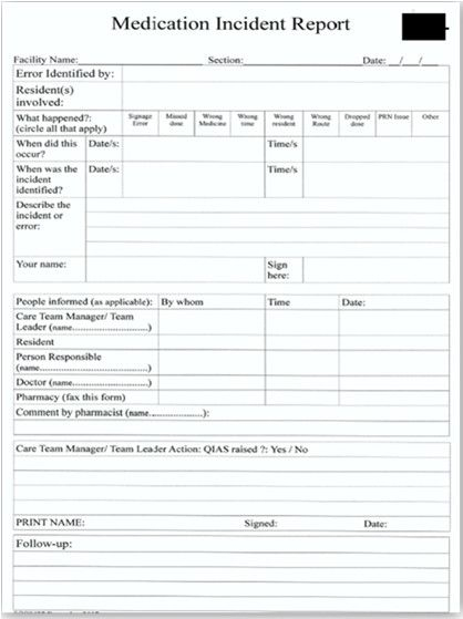 Resident Consent Form