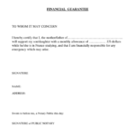 Guarantor Consent Form