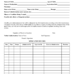 Psychotropic Medication Consent Form