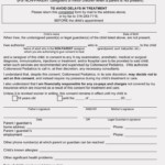 Consent Form For Minor Traveling Without Parents