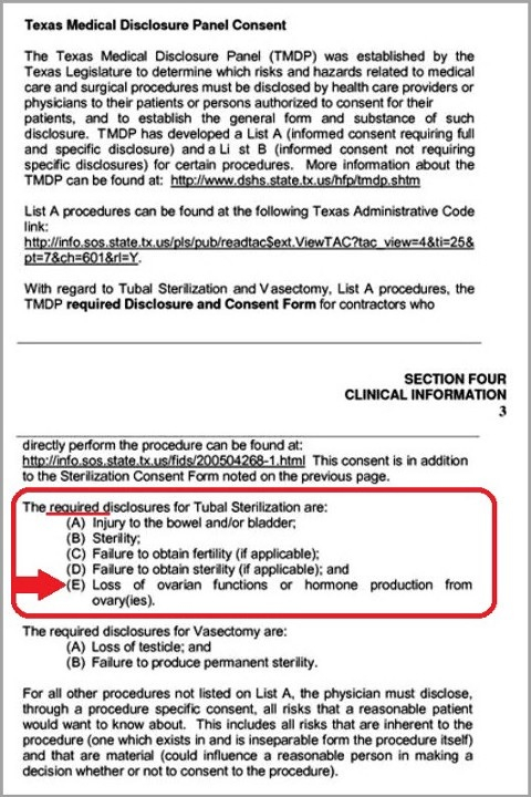 Hysterectomy Consent Form For Medicaid