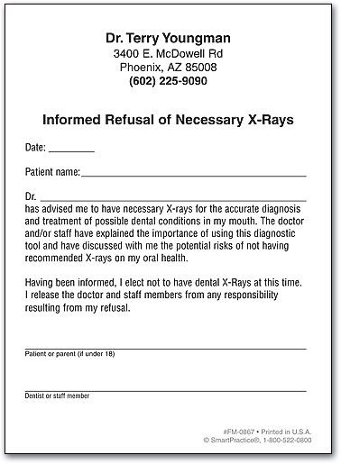 Informed Consent Form For Medical Treatment