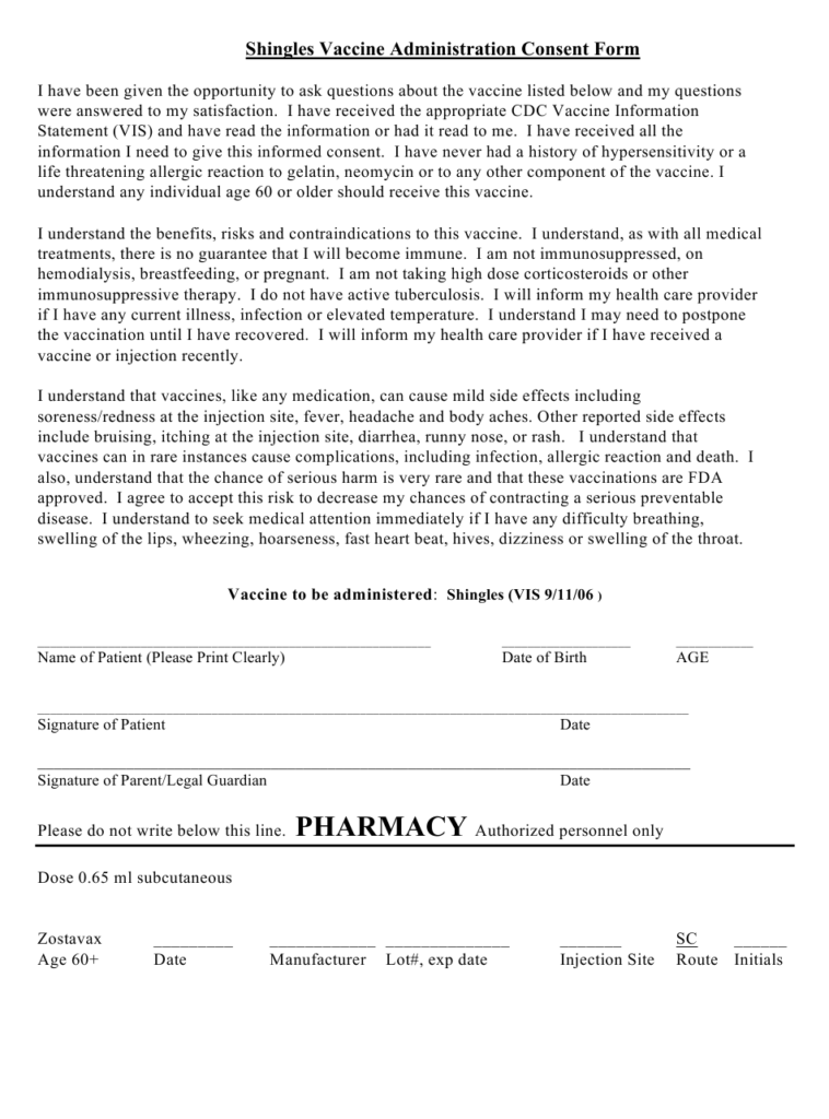 How To Write A Medical Consent Form