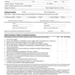 Influenza Consent Form