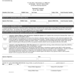 Spousal Consent Form 401k