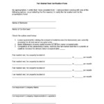 Borrower Consent Form For Verification Of Income