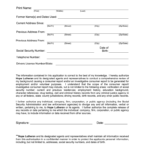 Arkansas Background Check Consent Form