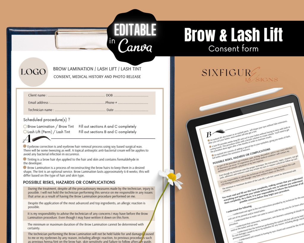 Brow Lift Consent Form