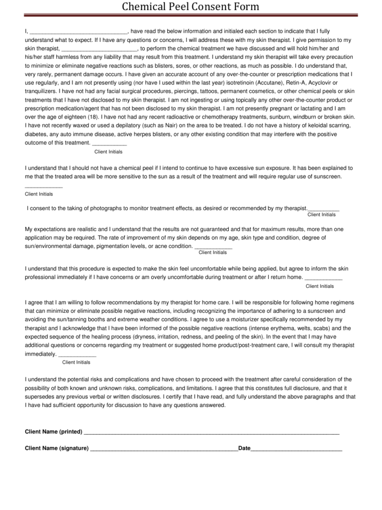 Isotretinoin Consent Form