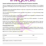 Printable Microblading Consent And Release Form