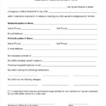 Consent To Share Medical Information With Family Member Form