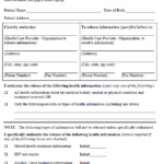 Consent To Share Information Form Template