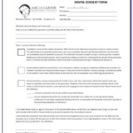Dental Extraction Consent Form In Spanish