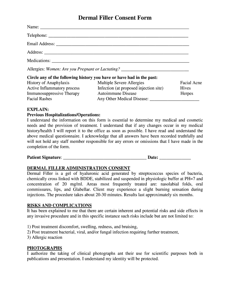 Crown Consent Form Pdf