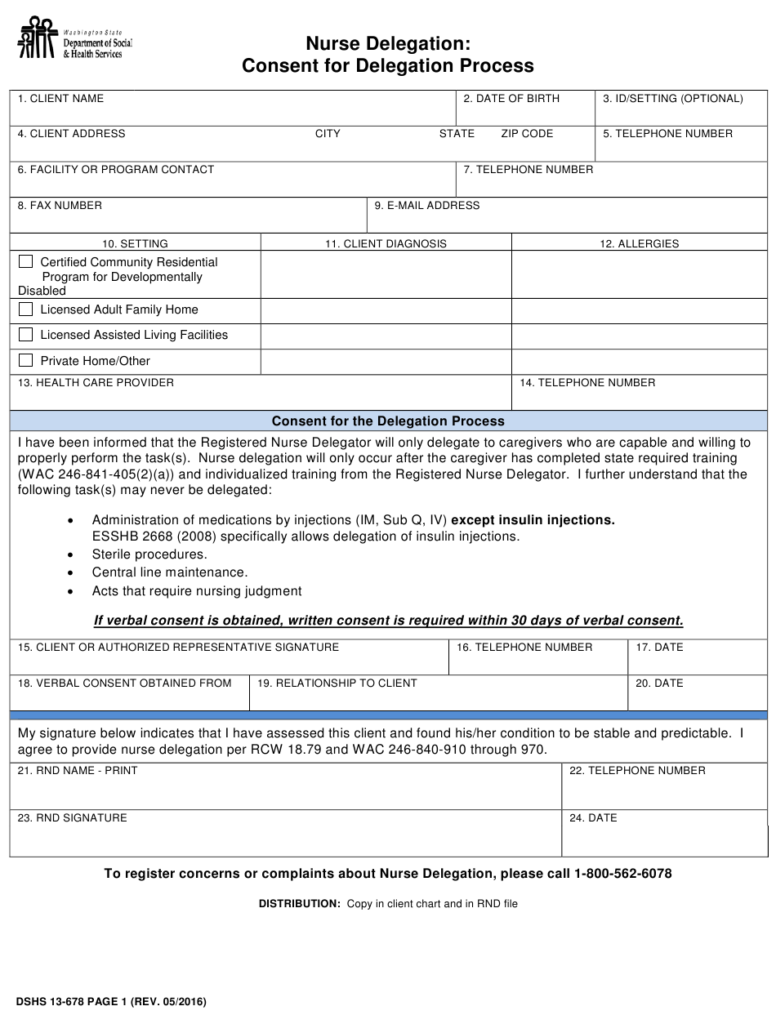 Consent To Service Of Process Form