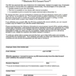 Electronic Pay Stub Consent Form