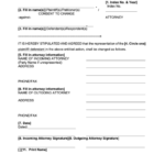 Consent To Change Attorney Form New York