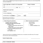 Consent Form For Name Change