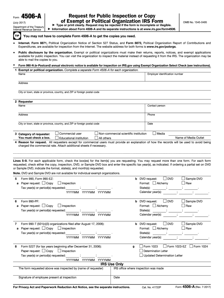 Irs Consent Form 4506
