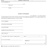 Appearance Waiver And Consent Form