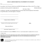 Tennessee Parental Consent Form