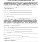 Authorization And Consent Form