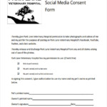 Consent Form To Use Photos On Social Media