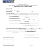 Consent Form For Tattoo Minor