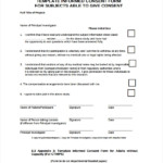 Consent Forms For Research