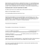 Free Printable Dental Consent Forms