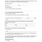 Hipaa Consent To Release Information Form