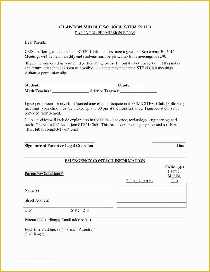 Example Of Gdpr Consent Form