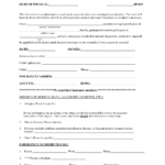 Medical Consent Authorization Form