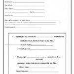 Blank Consent Form Template