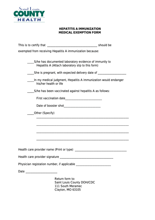 Cdc Hepatitis A Vaccine Consent Form