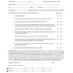 Giant Food Vaccine Consent Form