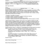 Irrevocable Consent Form Real Estate